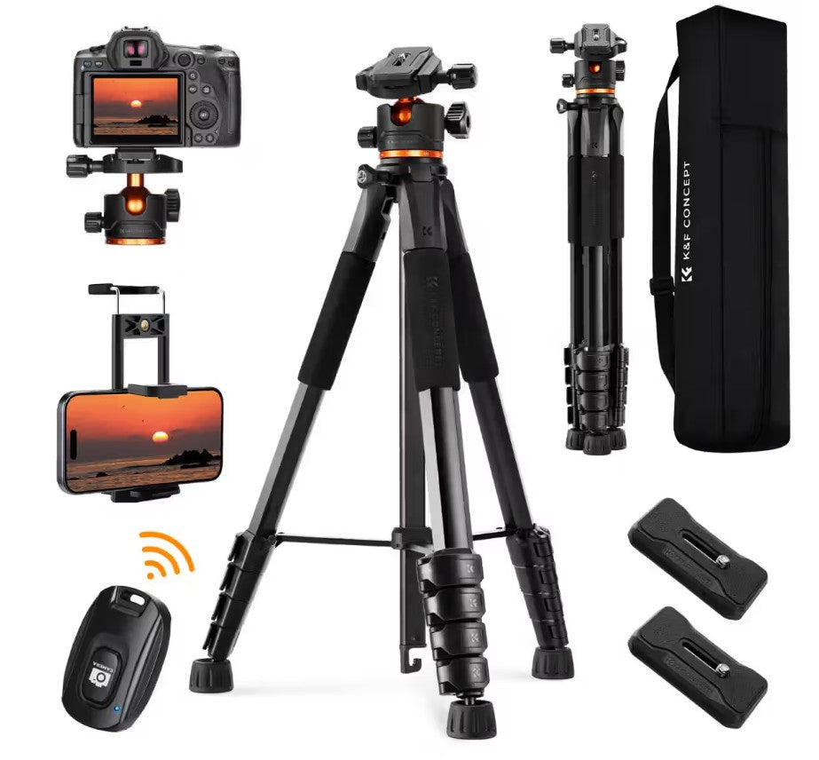 K&F Concept Smart Lightweight Camera & Phone Tripod